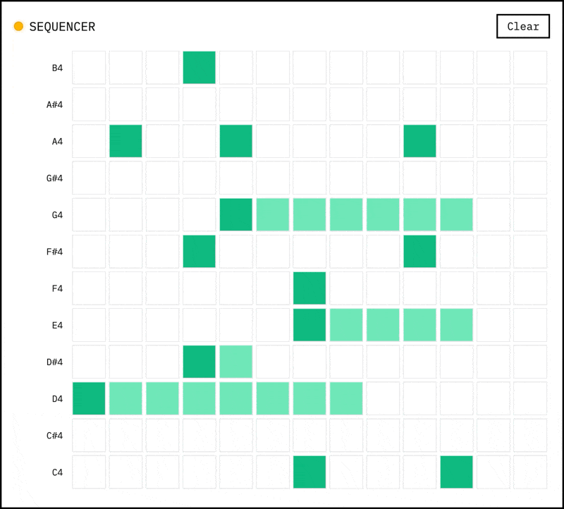 sequencer grid