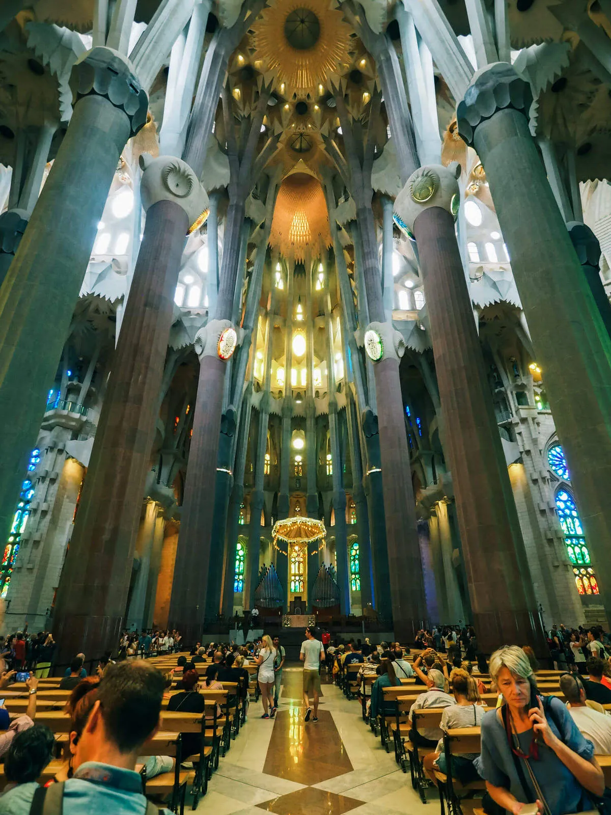 Sagrada Família Ceiling